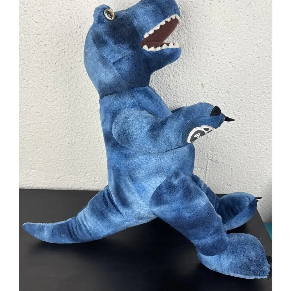 Build A Bear T‎ Rex Dinosaur Blue Tie Dye Plush Stuffed Animal 2017 Toy 17